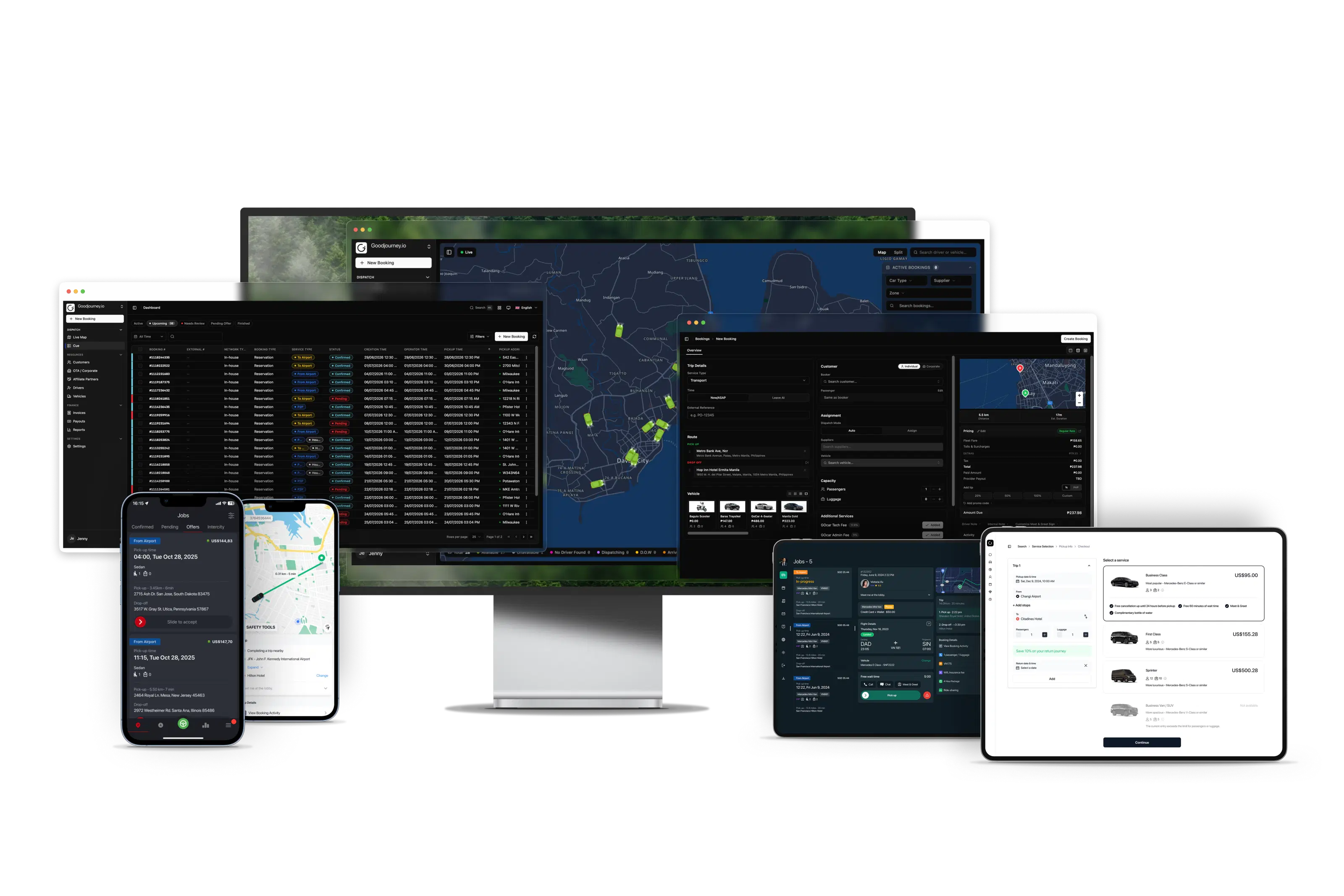 Branded passenger and driver apps
